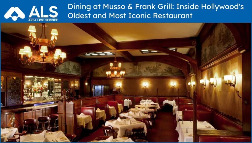 Dining at Musso & Frank Grill