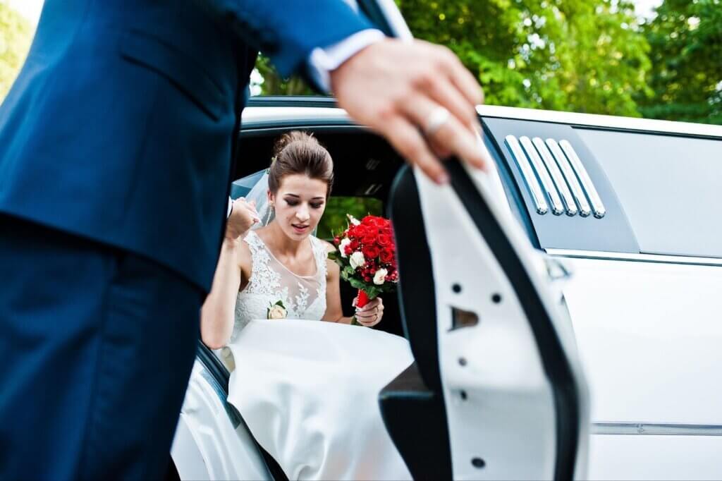 Los Angeles wedding limo service