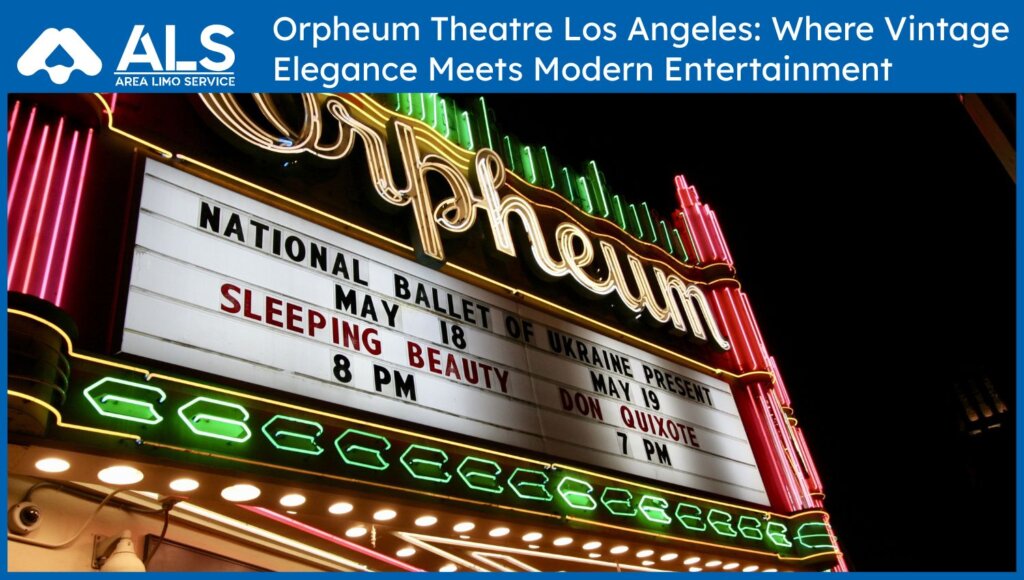 Orpheum Theatre Los Angeles