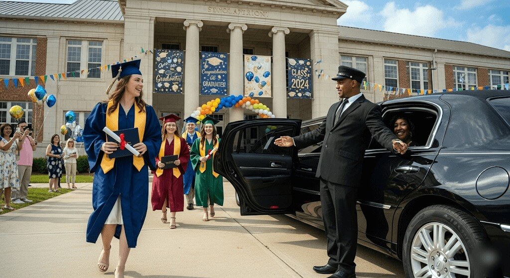 Prom and graduation limo service Los Angeles