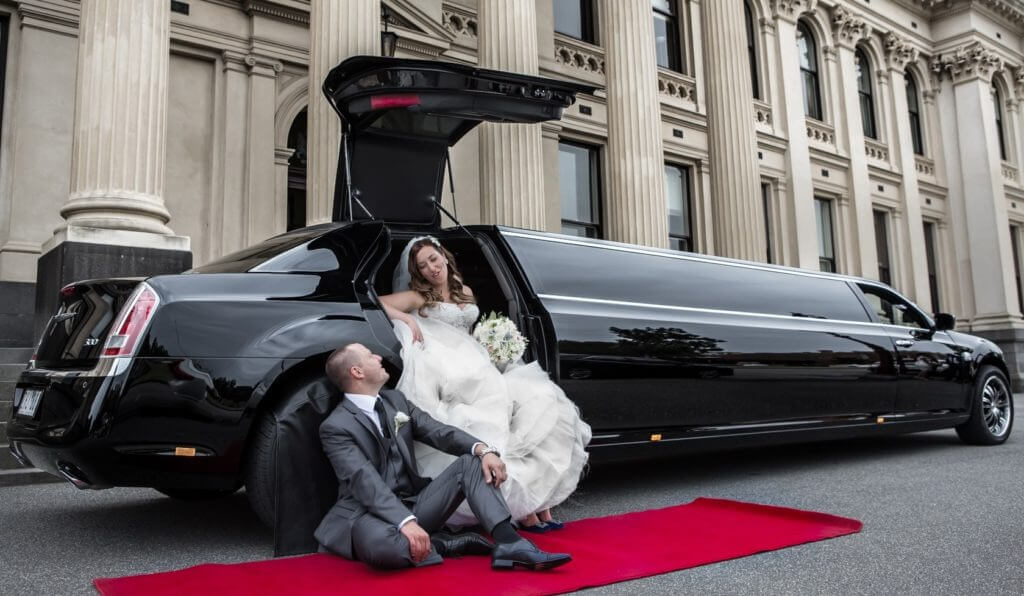 Wedding limousine hire Los Angeles