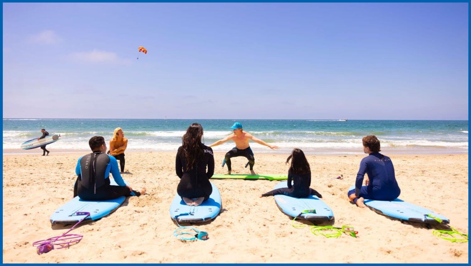 Get to Santa Monica Beach