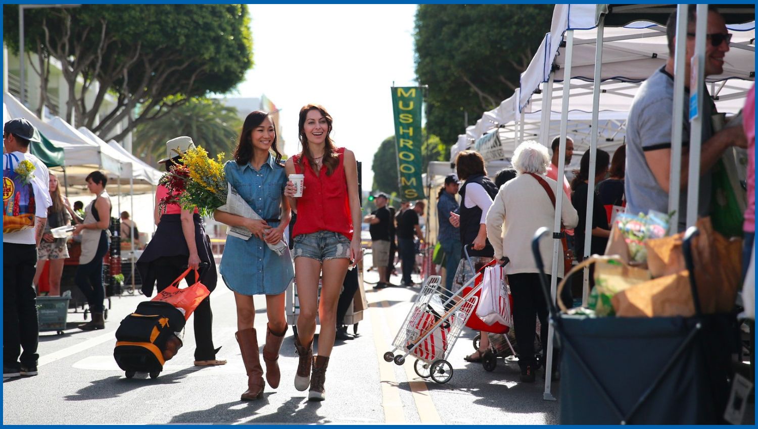 Get to the Santa Monica Farmers Market