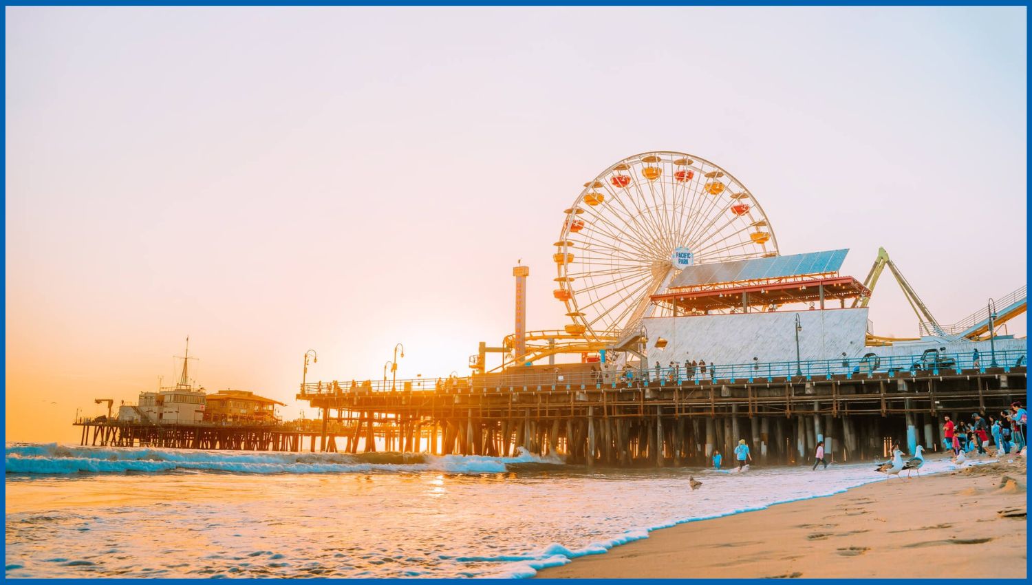 Get to the Santa Monica Pier Carousel