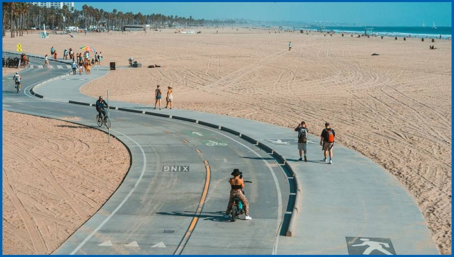You See & Do at Santa Monica State Beach Bike Path
